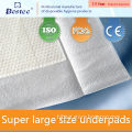 fluff pulp large size under pads for hospital